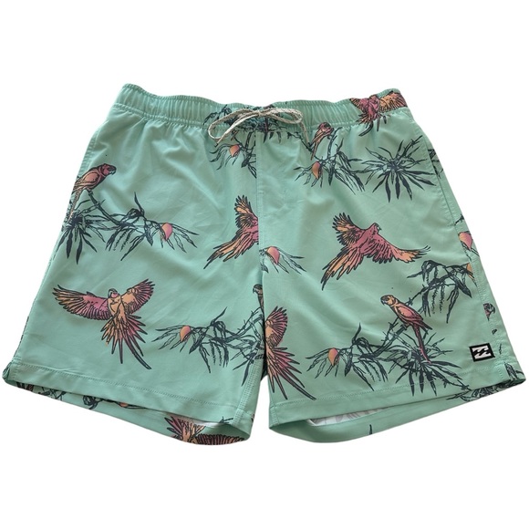 Billabong Sundays Layback Volleys Boardshorts Mint NWOT Men’s Size Medium - Picture 6 of 12